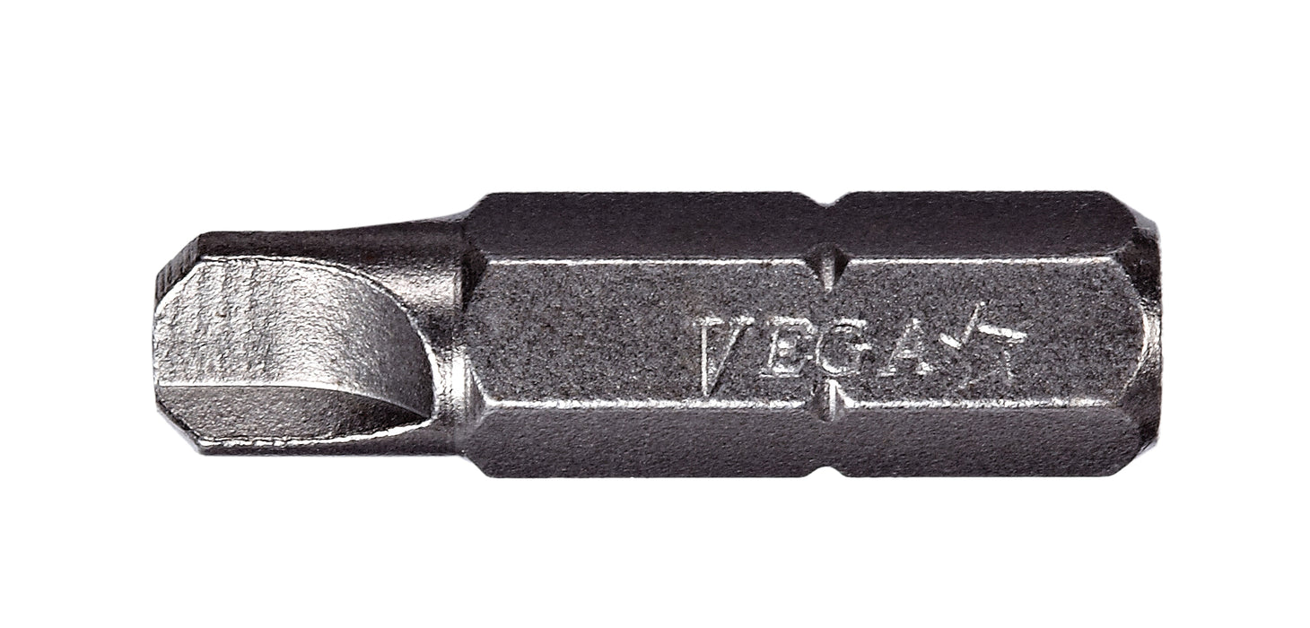 Vega Tools 2 TRI-WING Insert Driver Bit 125TW02 - 1/4 in-Hex Shank - S2 Modified Steel - 1 in Length - Gunmetal Grey Finish #002