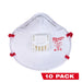 RESPIRATOR N95 VLV 10PK