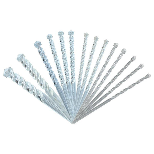 MASONRY DRL BIT SET 14PC