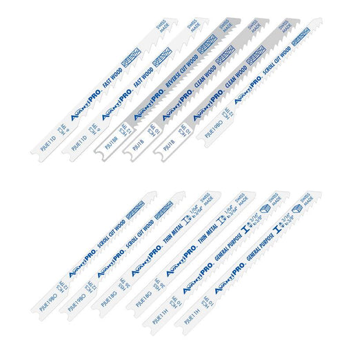 JIGSW BD SET U-SHNK 12PC