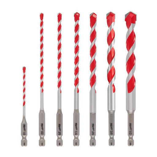 SHCKWV HMR BIT SET 7PC