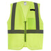 SAFETY VST PLY YLW S/M