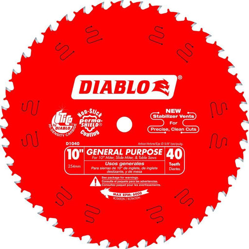 DIAB SAW BLD 10X40T