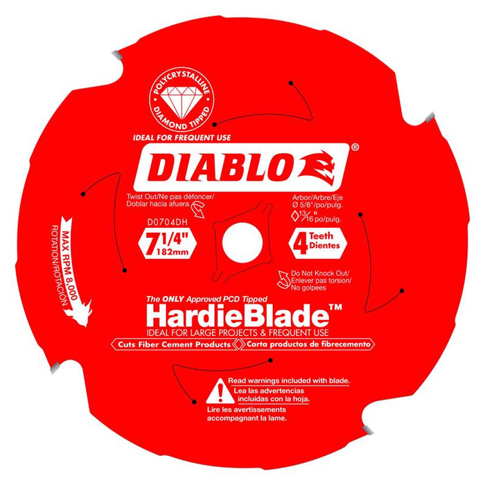 DIAB HRDIE BLD 7-1/4X4T