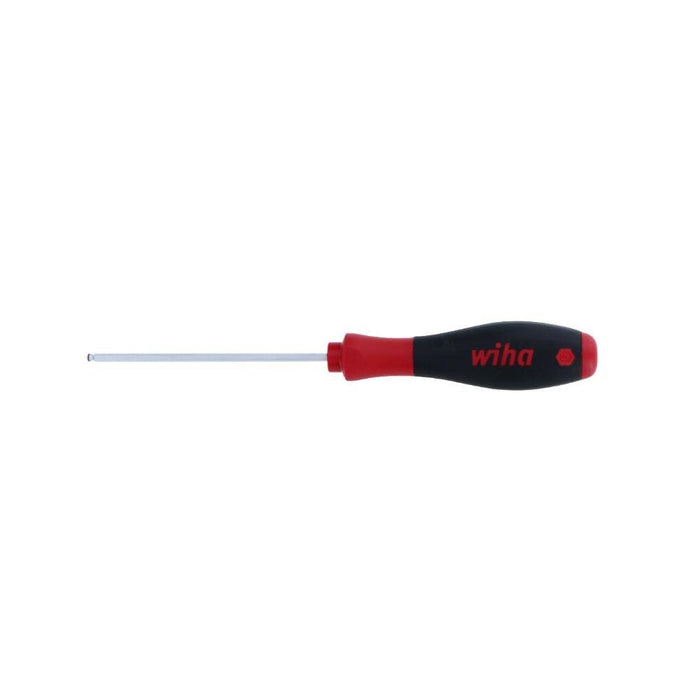 Wiha 36726 MagicRing Ball End Hex Driver with SoftFinish Handle, Inch, 1/8 x 100mm