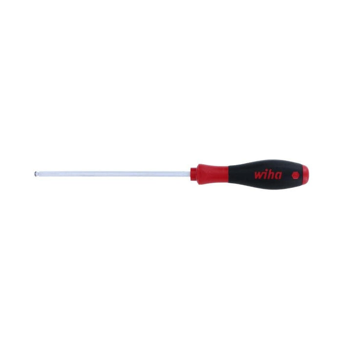 Wiha 36734 MagicRing Ball End Hex Driver with SoftFinish Handle, Inch, 3/16 x 150mm