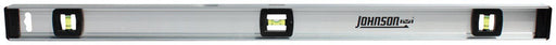 Johnson 36 in. Aluminum I-Beam Level 3 vial