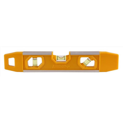 Johnson 9 in. Aluminum Magnetic Torpedo Level 3 vial