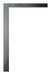 Johnson 24 in. L X 24 in. H Aluminum Framing Square