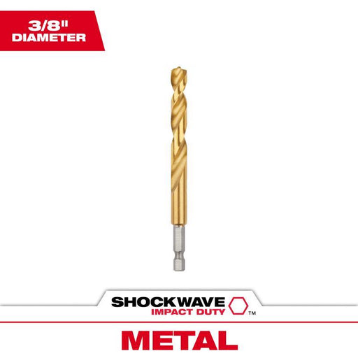 TITANIUM DRILL BIT 3/8