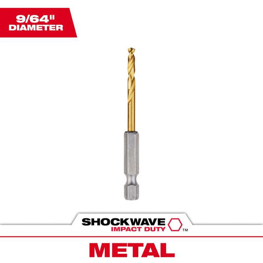 TITANIUM DRILL BIT 9/64