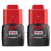 COMPACT BATTERY M12 2PK