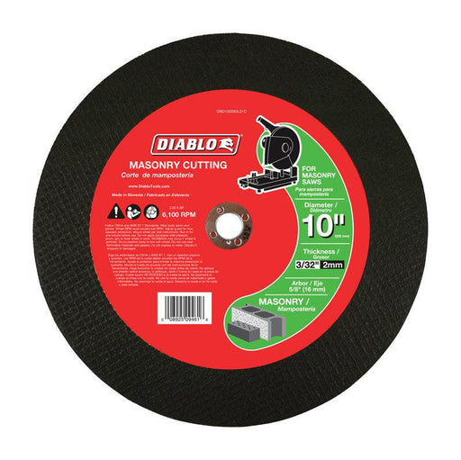 MASONRY CUTOFF DISC 10