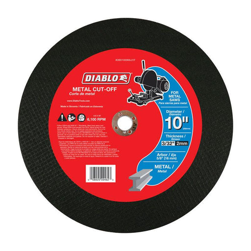 METAL CUTOFF DISC 10