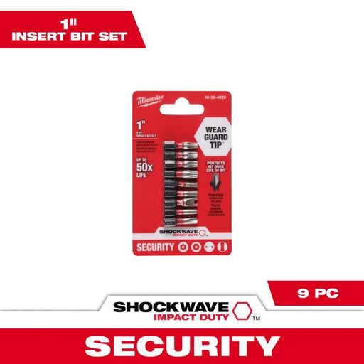 MLW SEC BIT SET 1 9PC