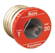 Bussmann 20 amps Dual Element Plug Fuse 4 pk