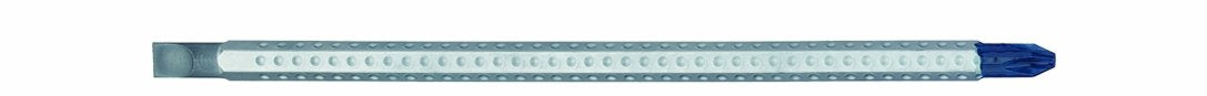 Wiha 28110 Drive-Loc VI, Slotted/Phillips Double Ended Interchangeable Blade 6.0-mm Slotted and #2 Phillips, 5.9-Inch Long