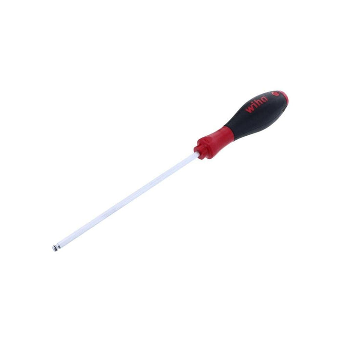 Wiha 36734 MagicRing Ball End Hex Driver with SoftFinish Handle, Inch, 3/16 x 150mm