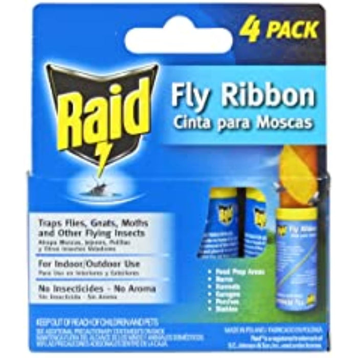 Raid FR3-RAID 4 Count Fly Catcher Ribbon (1-Pack)