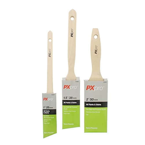 PXpro PX02574 182900 Paint Brushes, Brown