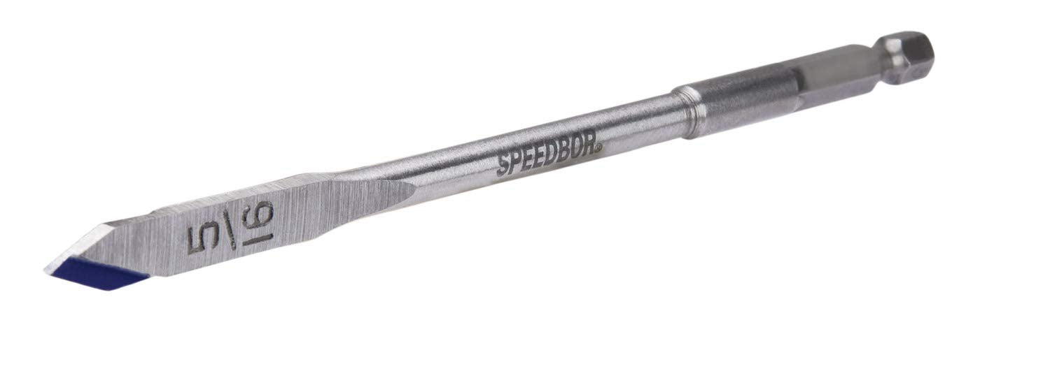 IRWIN SPEEDBOR Spade Wood Drill Bit, 5/16" (88805)