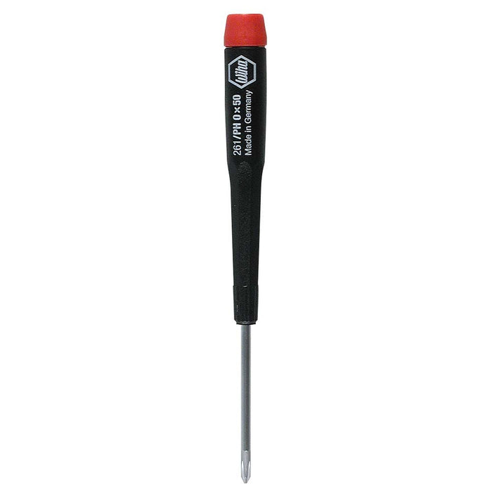 Wiha Phillips Screwdriver with Precision Handle, 0 x 50mm