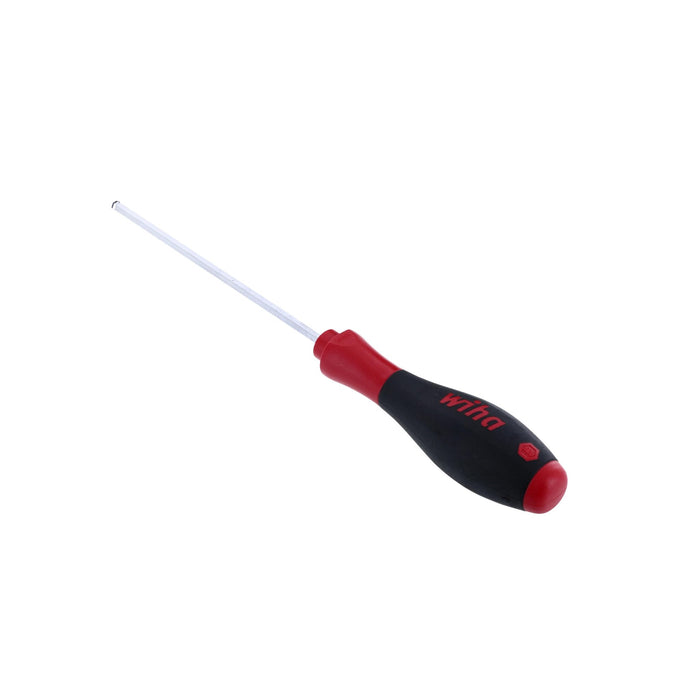 Wiha 36740 MagicRing Ball End Hex Driver with SoftFinish Handle, Metric, 4.0 x 125mm