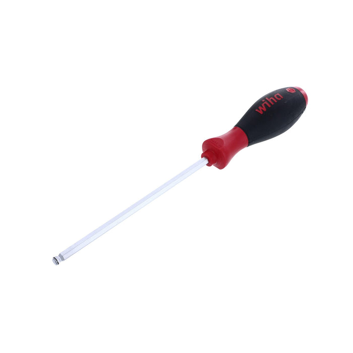 Wiha 36760 MagicRing Ball End Hex Driver with SoftFinish Handle, Metric, 6.0 x 150mm