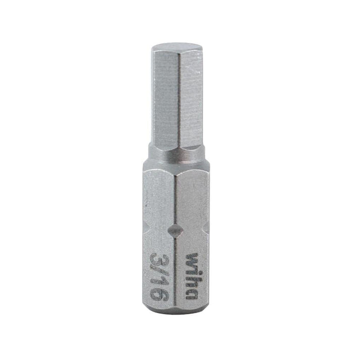 Wiha Hex Inch Insert Bit 3/16 x 25mm