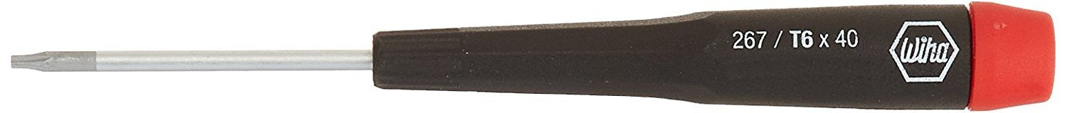 Wiha Torx Screwdriver with Precision Handle, T6 x 40mm