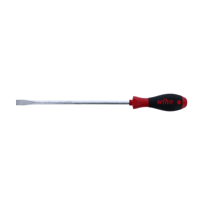 Wiha 30236 Slotted Screwdriver with SoftFinish Handle, 12.0 x 250mm