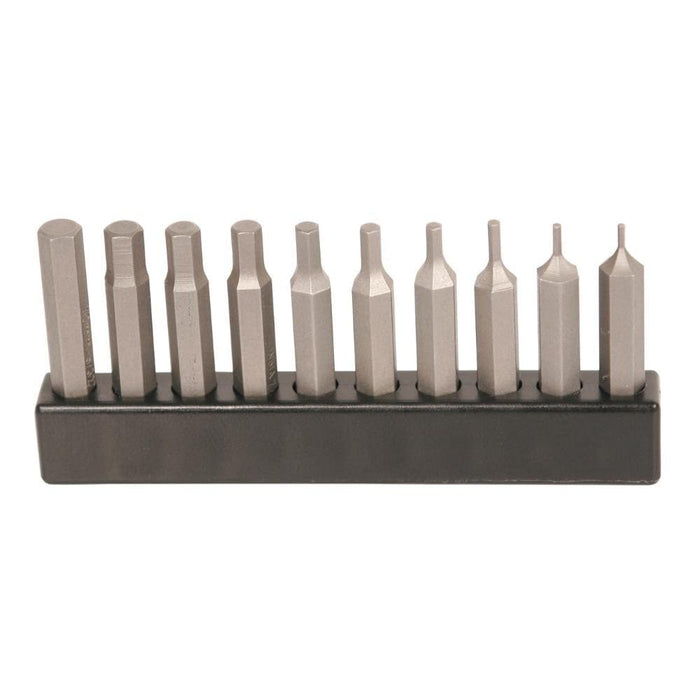 Wiha Micro Bit Replacement Hex Inch Bit Pack, 10 Piece