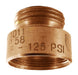 Arrowhead 1-3/16 in. Fine Threaded X 3/4 in. MHT Brass Vacuum Breaker