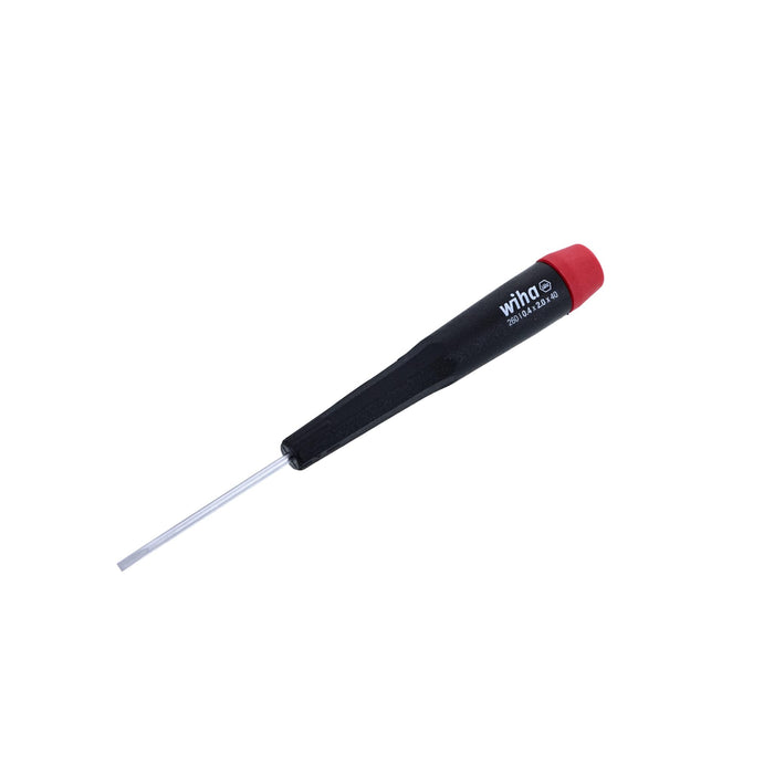 Wiha 96020 Slotted Screwdriver with Precision Handle, 2.0 x 40mm