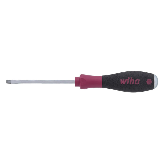 Wiha 53310 Slotted Screwdriver, Heavy Duty with MicroFinish Handle, 4.5 x 90mm
