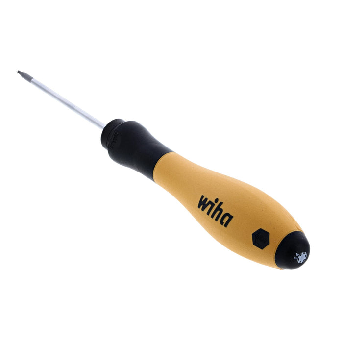 Wiha 36204 Torx Screwdriver, ESD Safe with SoftFinish Handle, T4 x 60mm