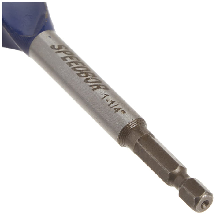 IRWIN SPEEDBOR Tri Flute Wood Drill Bit 1-1/4" X 6"(3041009)