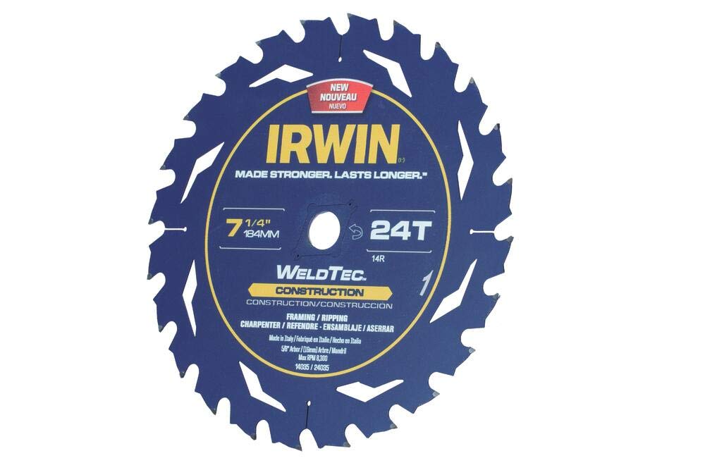Irwin Tools Marathon Carbide Table/Miter Circular Blade