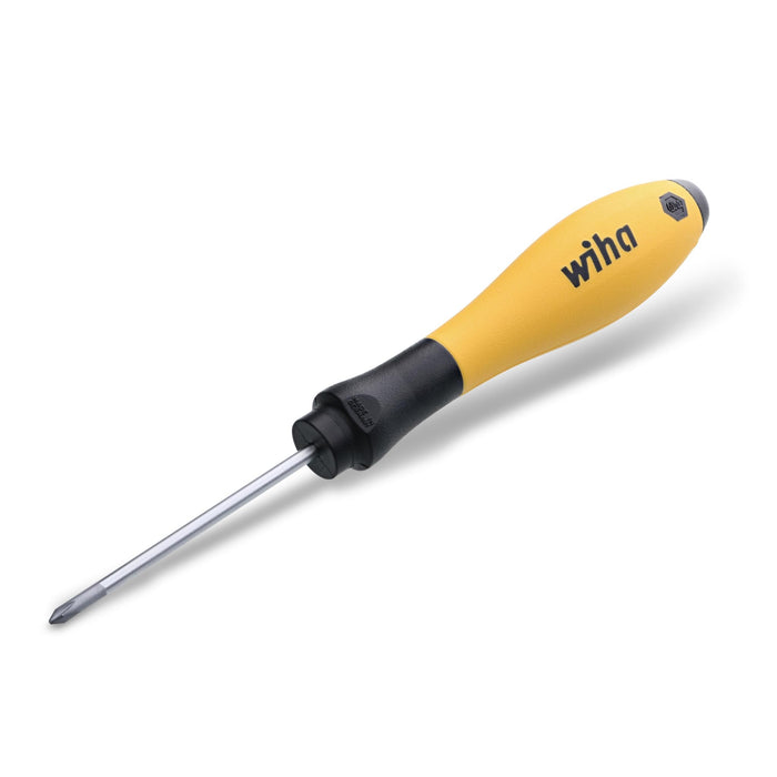 Wiha 31150 Phillips Screwdriver, ESD Safe with SoftFinish Handle, 0 x 60mm
