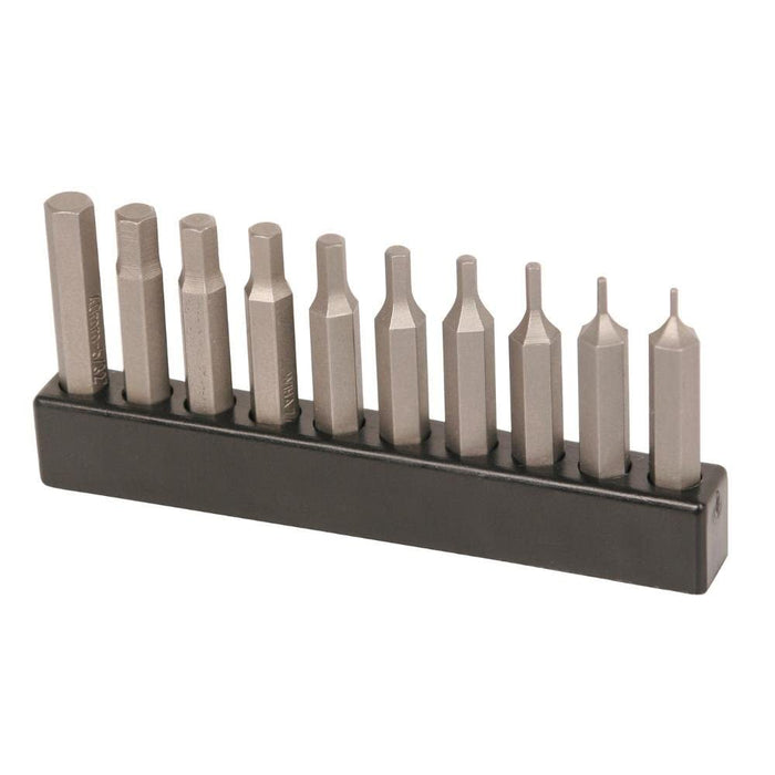 Wiha Micro Bit Replacement Hex Inch Bit Pack, 10 Piece