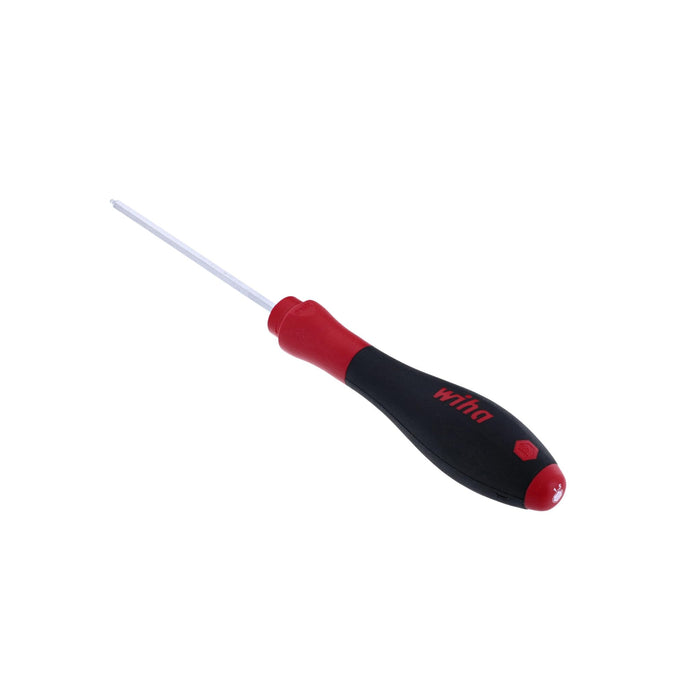 Wiha 36715 Ball End Hex Driver, with SoftFinish Handle, No Ring, Metric, 1.5 x 75mm