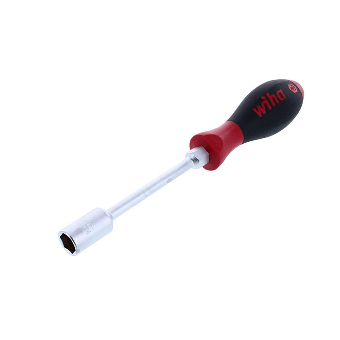 Wiha 34730 Nut Driver with Hex Bolster and SoftFinish Handle, 13.0 x 125mm