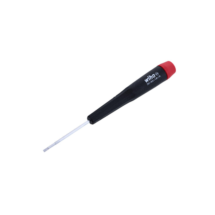 Wiha Slotted Screwdriver with Precision Handle, 1.8 x 40mm