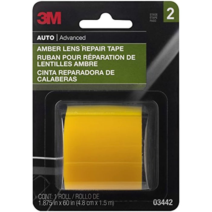 3M Amber Lens Repair Tape, 03442, 1.875 in x 60 in