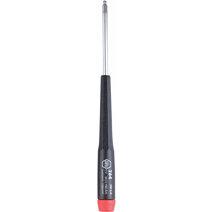 Wiha 96431 Ball End Hex Inch Screwdriver with Precision Handle, 1/8 x 60mm