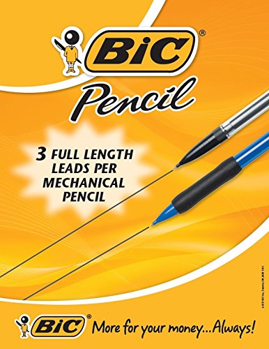 BIC(R) Mechanical Pencils, 0.5 mm, Pack Of 12