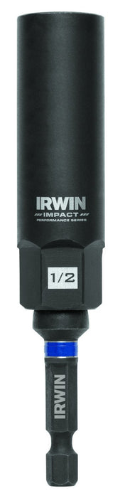 Bolt-Grip Irwin Tools Impact Performance Series Bolt Grip Deep Well Bolt Extractor with 3/8-Inch Square Drive with 1/4-Inch Hex Adapter