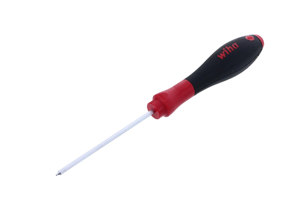 Wiha 36710 Ball End Hex Driver, with SoftFinish Handle, No Ring, Inch, .050 x 80mm