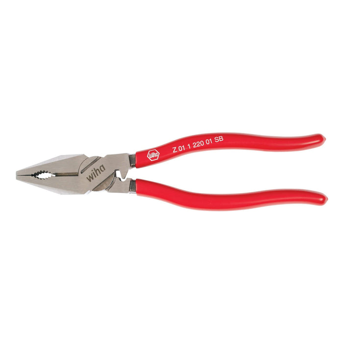 Wiha 32616 Lineman's Pliers, 9 Inch with Lower Jaw Crimper