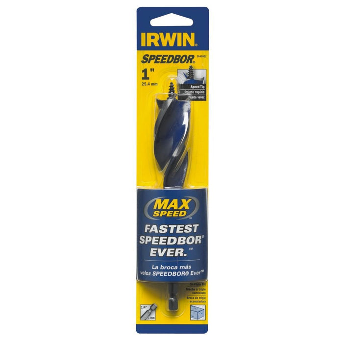 IRWIN SPEEDBOR Drill Bit, Self Feeding, Spade